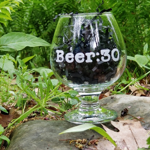 Beer:30 - Snifter - Tulip - Craft Beer Glass Cup Container Drink Beverage - Picture 3 of 11